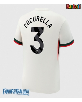 Chelsea Marc Cucurella #3 Tricou Fotbal Replică 2025-26 Barbati Deplasare